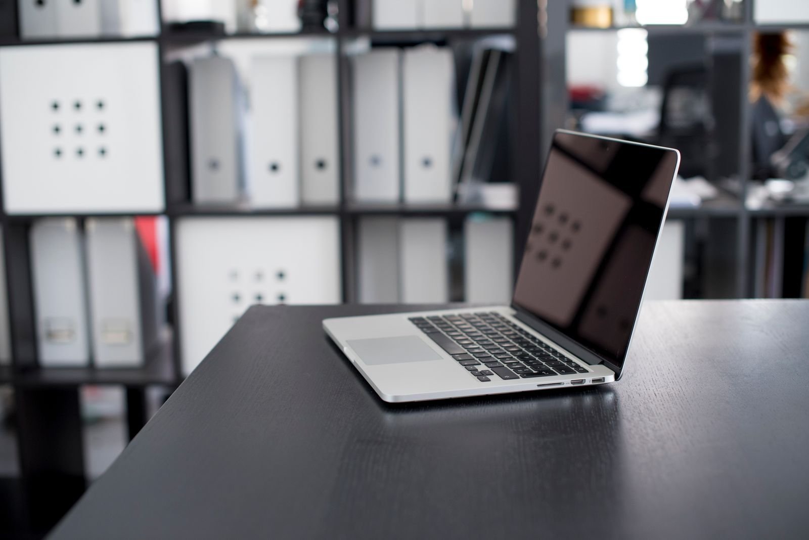 MacBook Pro on a desk ready for video editing