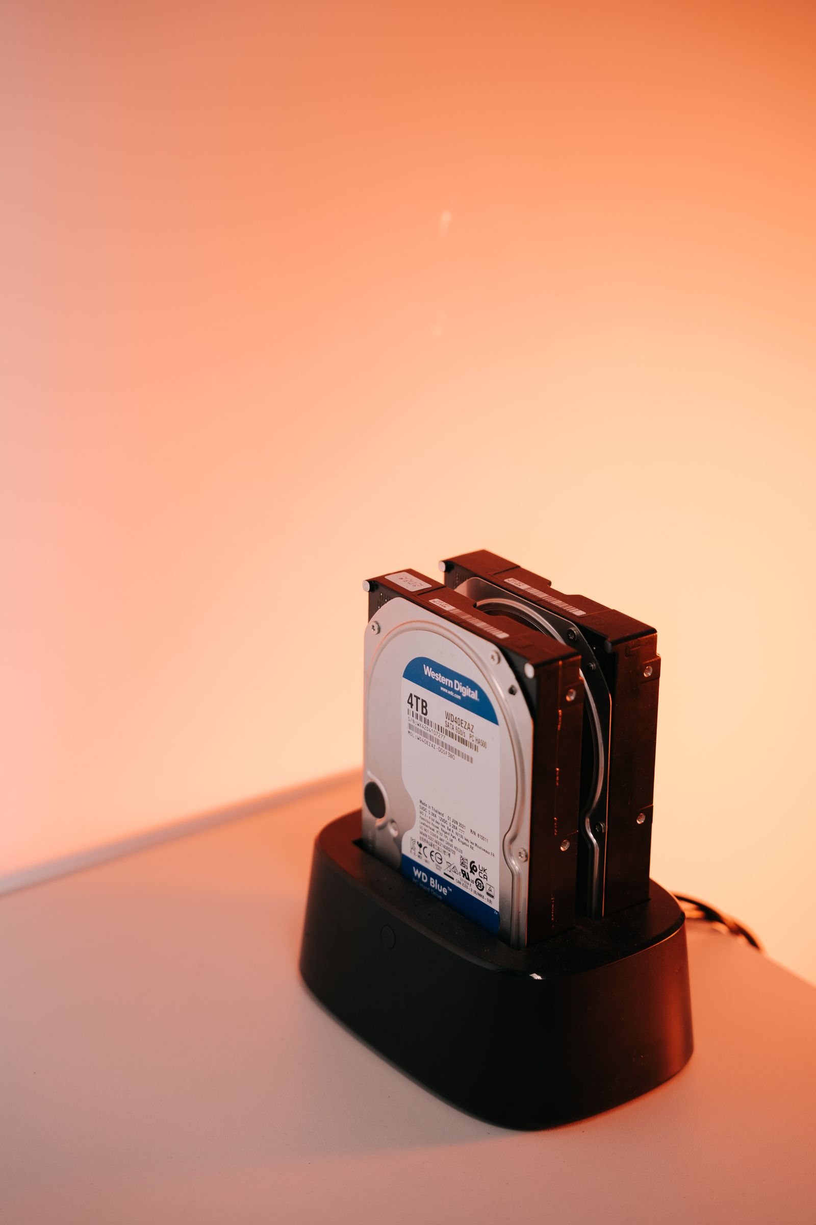 External storage drives used to offload large iPhone screen recording files